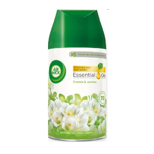 Airwick Ανταλλακτικό Freshmatic Freesia & Jasmine 250ml 6τ (5701092104632)