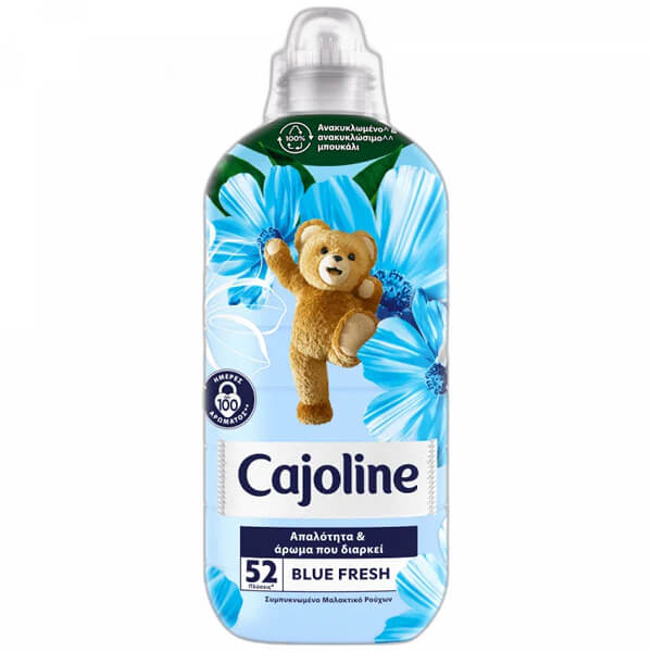 CAJOLINE ΜΑΛΑΚΤΙΚΟ ΡΟΥΧΩΝ 52 ΜΕΖΟΥΡΕΣ BLUE FRESH 1096ML 8τ (8720181487606)