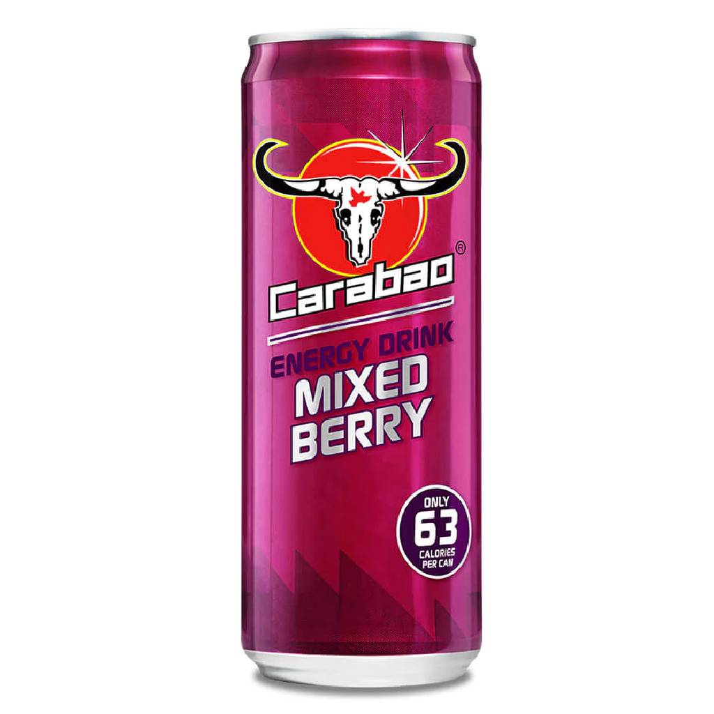 Carabao Energy Drink Mixed Berry 330ml 24τ (8855790001759)