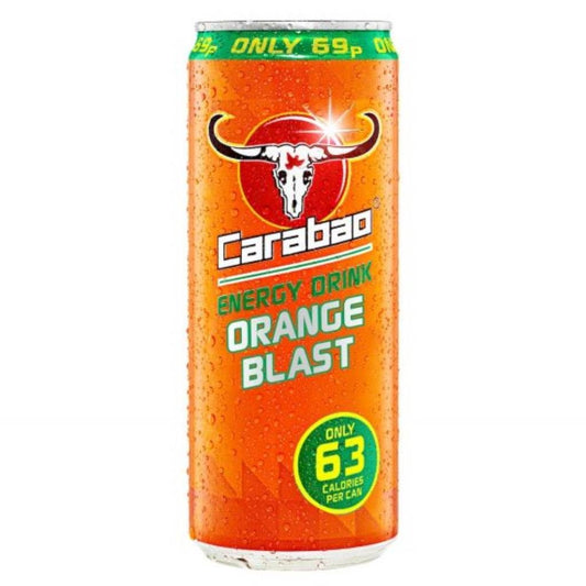 ENERGY DRINK CARABAO ORANGE BLAST 330ML 24τ (8855790001155)