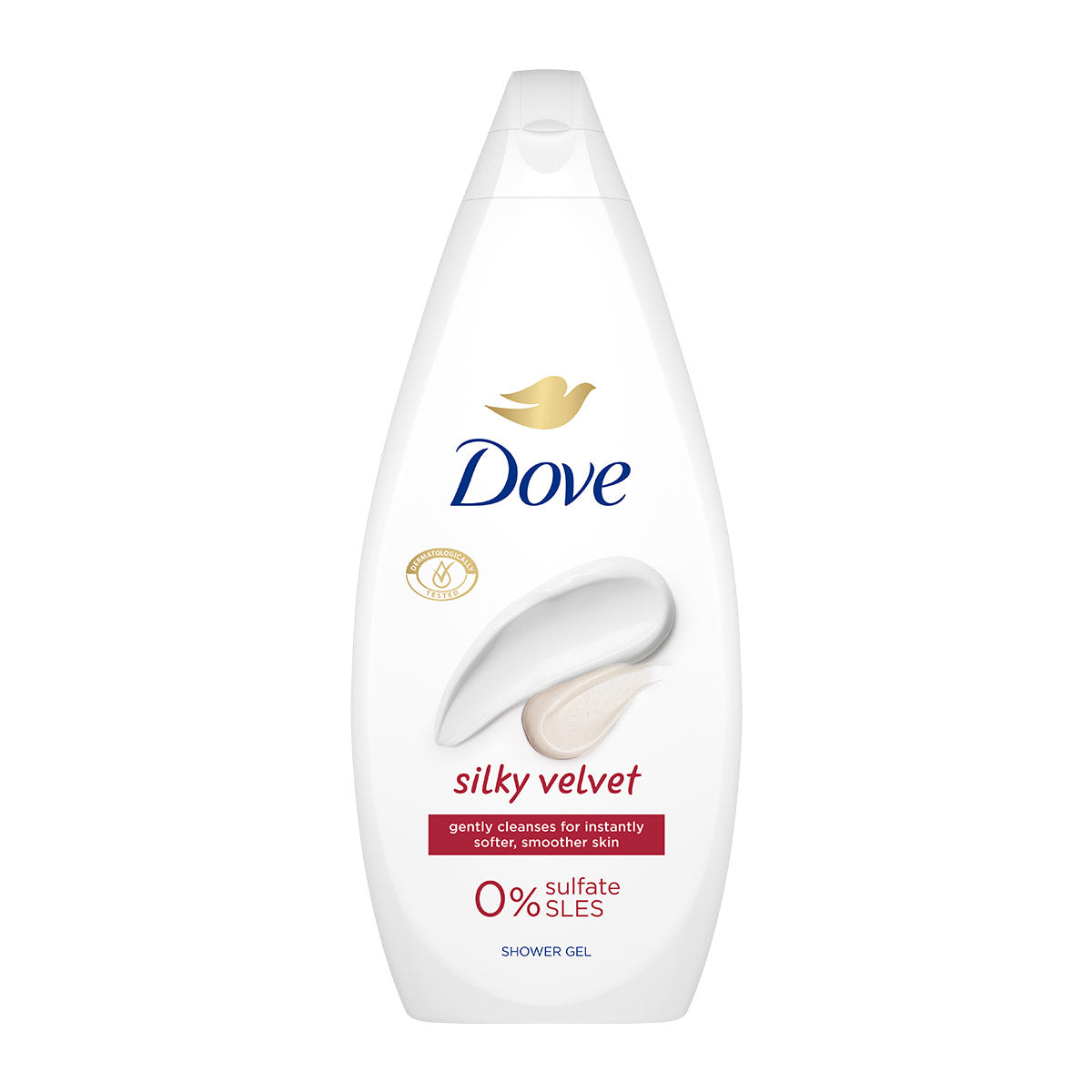 Dove Αφρόλουτρο 250ml Silky Velvet 0% Sulfate 6τ (8720181468513)