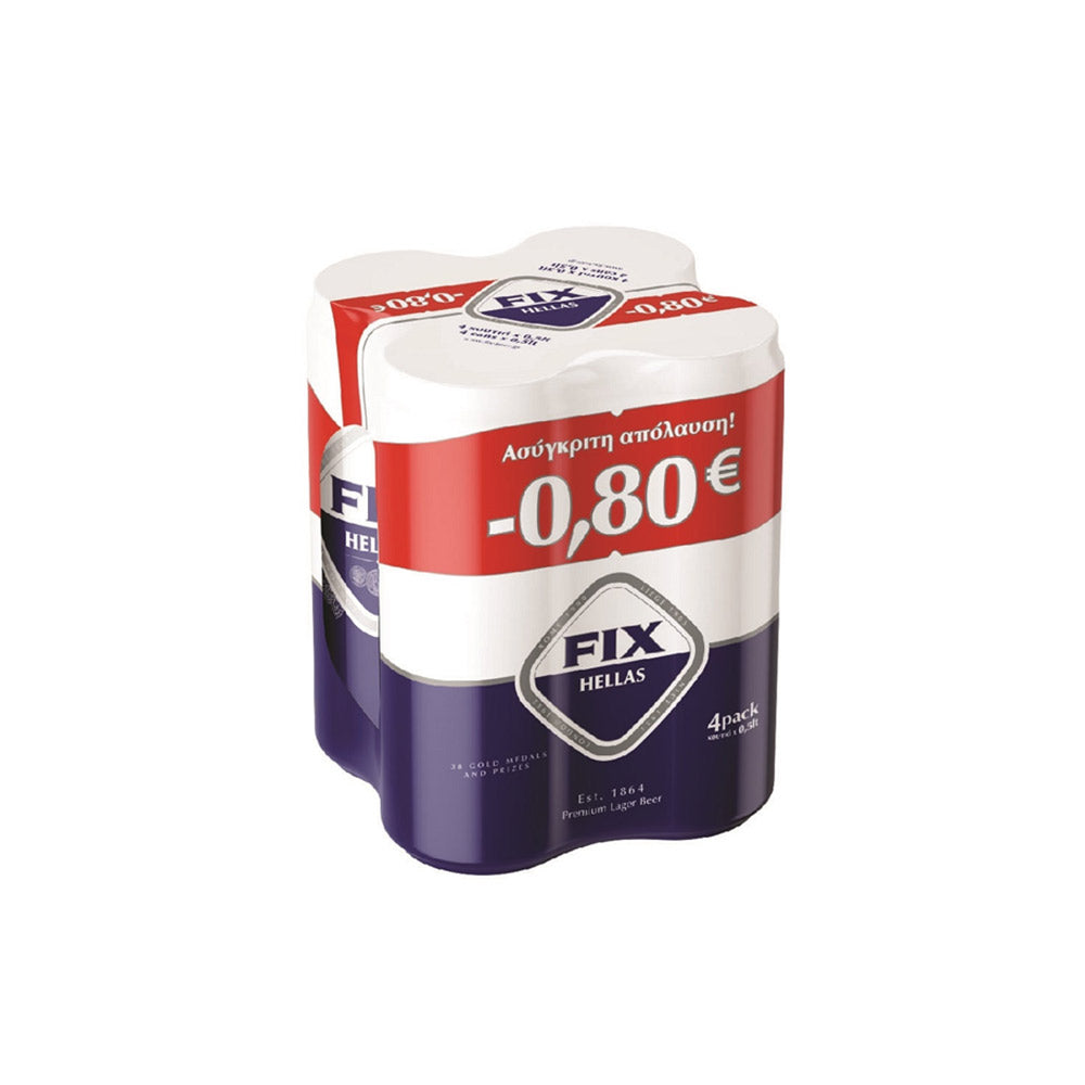 Fix Lager Κουτί 4x500ml 6σ (5200334220326)