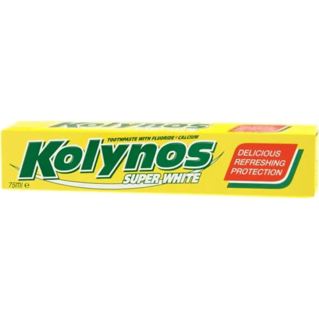 Kolynos Οδοντόκρεμα Super White 75ml (8718951612440)