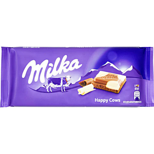 MILKA ΣΟΚΟΛΑΤΑ 100gr. - (HAPPY COWS) (Σ24) (7622400005190)