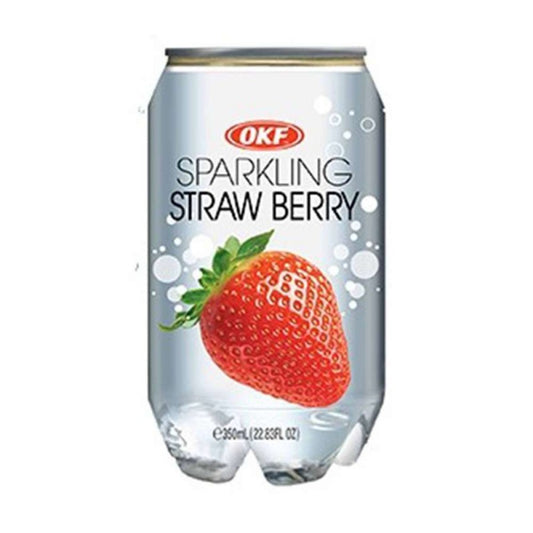 OKF SPARKLING STRAWBERRY 350ML 24τ (8809713910192)