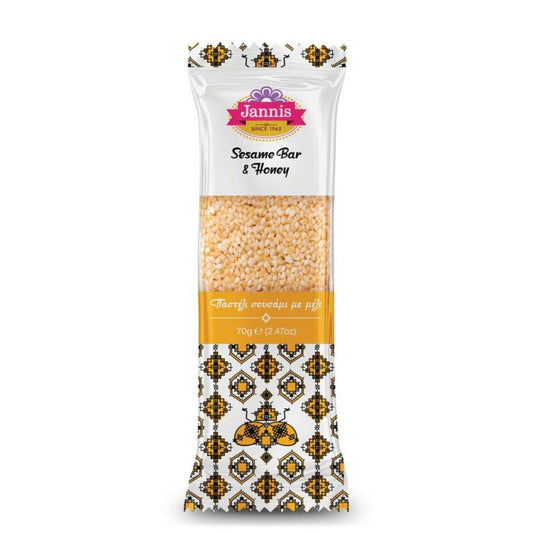 Jannis Pastelli With Sesame & Honey 70gr 12t (5201041070006)