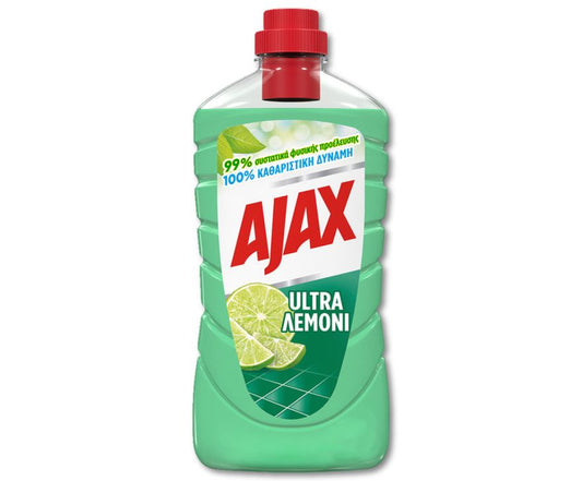 AJAX ΥΓΡΟ ΚΑΘ/ΚΟ 1.5L ULTRA LEMON 8τ (8718951332836)