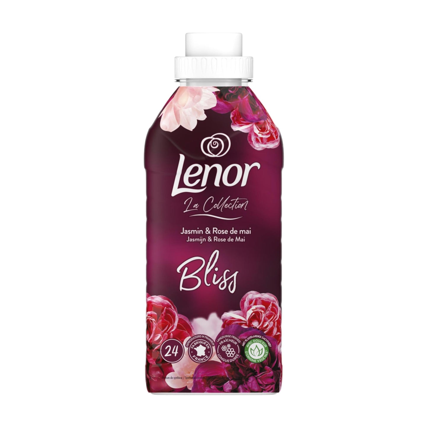 LENOR ΜΑΛΑΚΤΙΚΟ ΡΟΥΧΩΝ 24 ΜΕΖΟΥΡΕΣ BLISS JASMINE & ROSE 504ML 8τ (8006540888636)