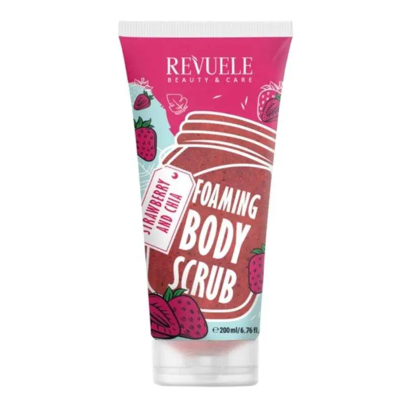 Revuele Foaming Body Scrub Strawberry & Chia 200ml (5060565103283)