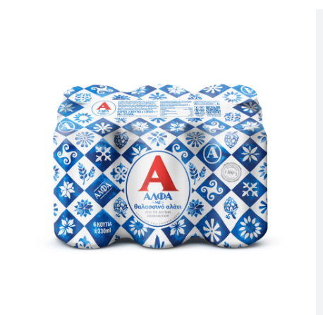 ALFA Beer Box Sea Salt 6x330ml 4p (5201261203260)