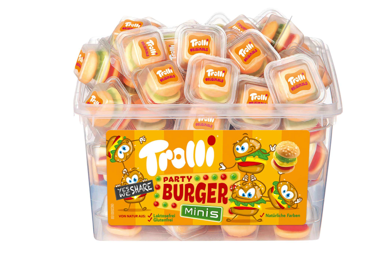 Trolli Mini Burger Taper 60x10gr (4000512994905)