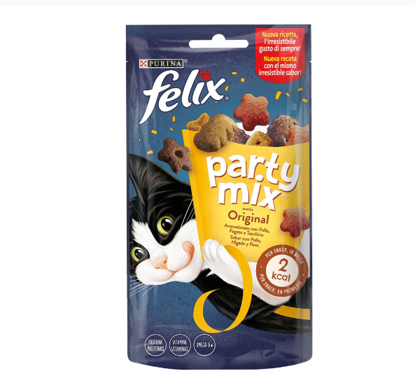 Felix Γατ/φη Party Original Mix Κροκέτα 8x60gr (3858890176933)