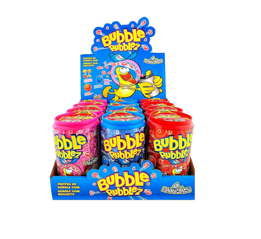 Fuuny Candy Bubble Rubblez 12*60gr (3587361149807)