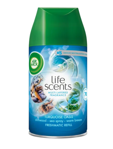 AIRWICK FRESHMATIC ΑΝΤ/ΚΟ TURQUOISE OASIS 250ML (S6)