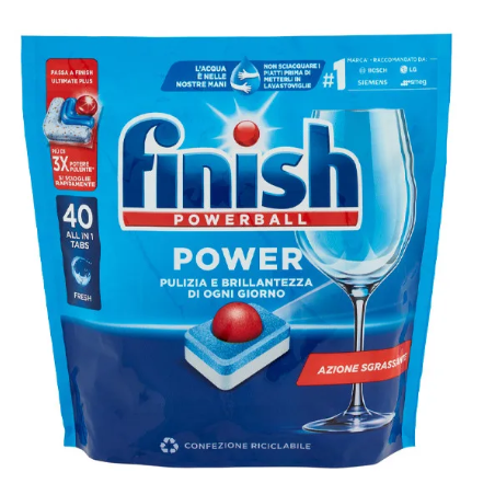 FINISH 40 tabs - (POWERBALL) (ALL IN 1) (CLASSIC) (8002910067175)