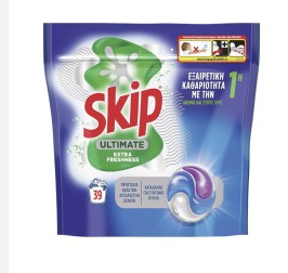SKIP ΥΓΡΕΣ ΚΑΨΟΥΛΕΣ 39 ΜΕΖΟΥΡΕΣ ULTIMATE FRESH (ΣΥΣΚ 3) (8720181776489)