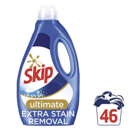 SKIP ΥΓΡΟ ΠΛΥΝΤΗΡΙΟΥ 46 ΜΕΖΟΥΡΕΣ ULTIMATE STAIN REMOVAL (ΣΥΣΚ 4) (8720181427374)