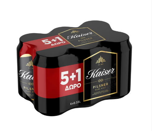 KAISER ΚΟΥΤΙ 330ML(5+1)Δ (Σ4) (5201309103910)