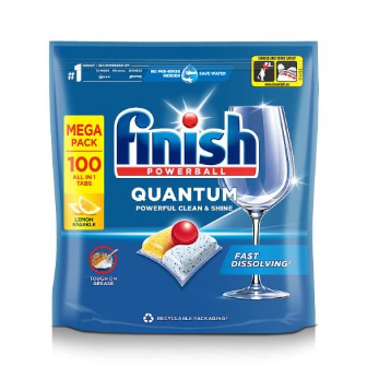 FINISH 100 tabs - (QUANTUM) (LEMON) (Σ4) (5059001017703)