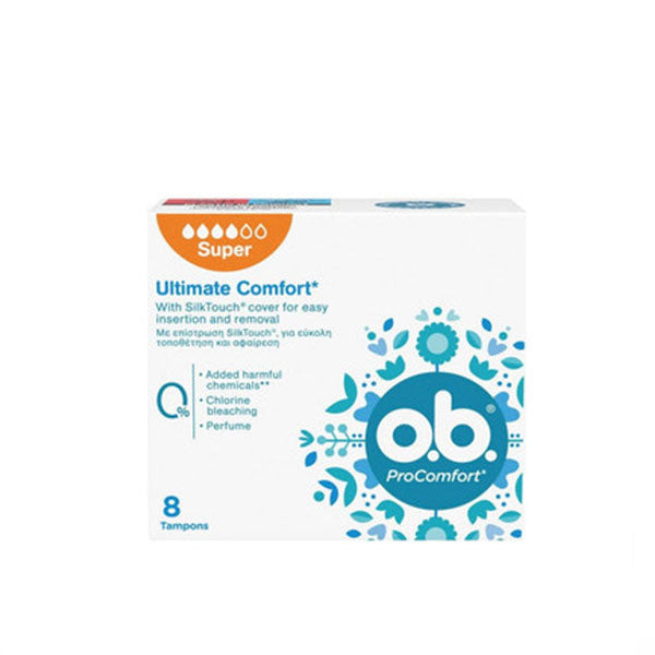 OB TAMPONS PROCOMFORT 8τεμ. - (SUPER) (Σ24) (3574661476902)