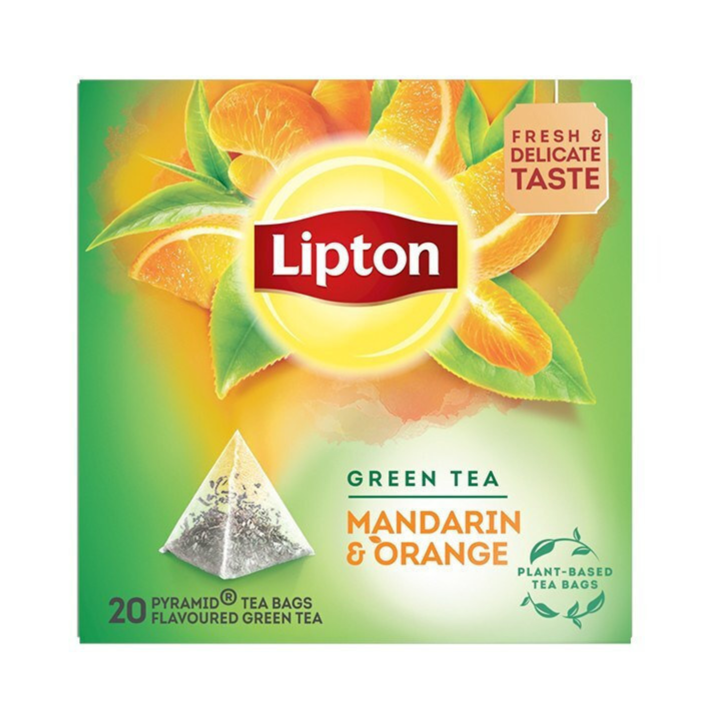 Lipton Green Tea Tangerine&Protocol 20 Packs 36t (8722700221906)
