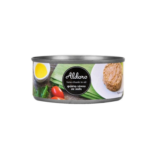 Τόνος Aldoro Σε Φυτικό Λάδι 160gr 48τ (5200386200147)