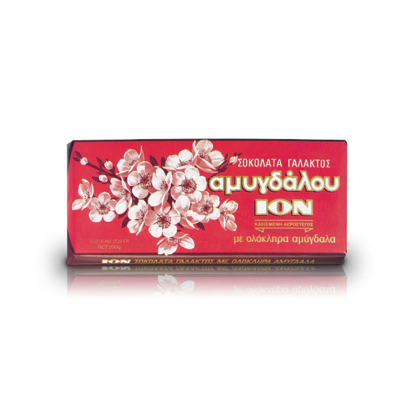 ΙΟΝ ΣΟΚΟΛΑΤΑ ΑΜΥΓΔΑΛΟΥ 200ΓΡ (Σ10) (5012501012173)