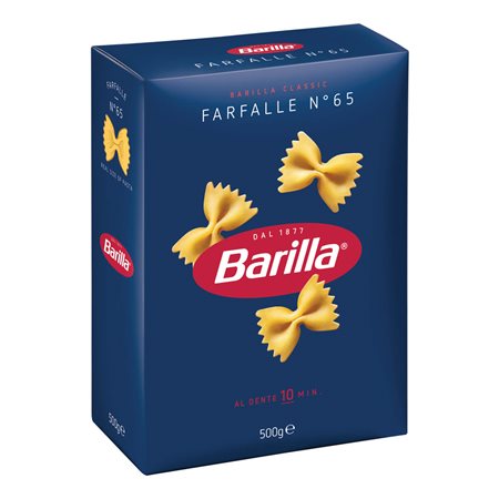 Barilla Φιογκάκια No65 500gr 15τ (8076800000139)