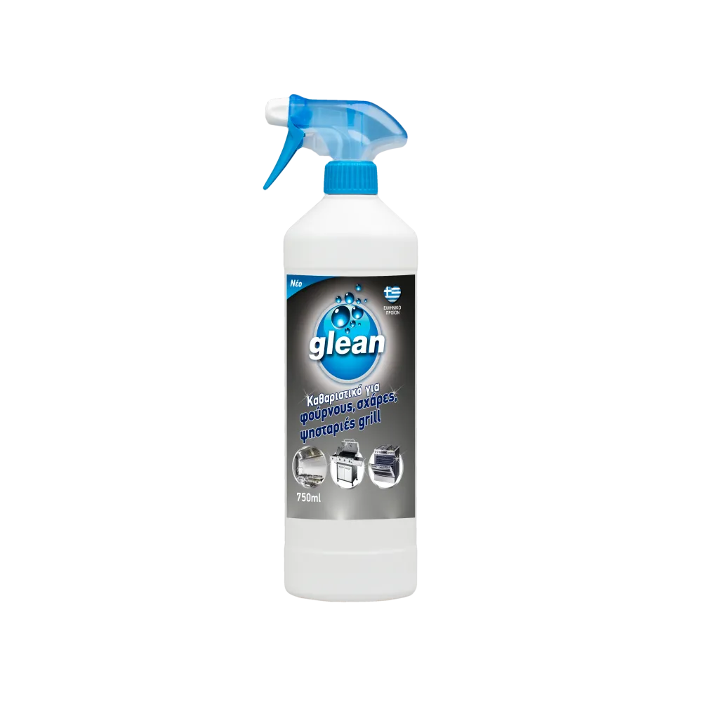 Glean Καθαριστικό Για Φούρνους & Ψησταριές Spray 750ml (5206362100722)