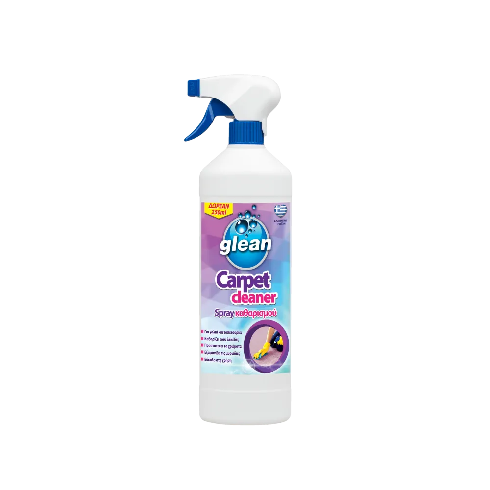 Glean Καθαριστικό Για Χαλιά & Ταπετσαρίες Spray 750ml (5206362101316)