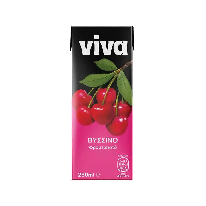 Χυμός Viva Φρουτοποτό Βύσσινο 1L (5203342500084)
