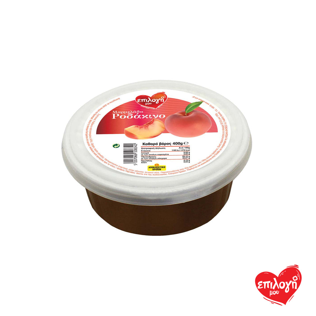 Μαρμελάδα Ροδάκινο Τάπερ 400gr (5207066108342)