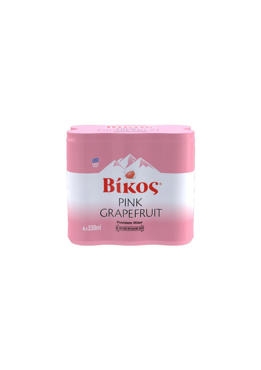 ΒΙΚΟΣ PINK GRAPEFRUIT ΚΟΥΤΙ 6*330ML 4σ (5201946912746)