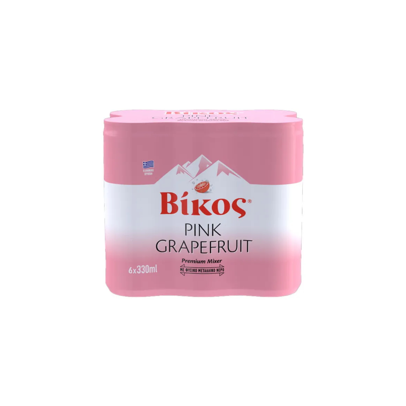 ΒΙΚΟΣ PINK GRAPEFRUIT ΚΟΥΤΙ - (6x330ml.) (Σ4) (5201946912746)