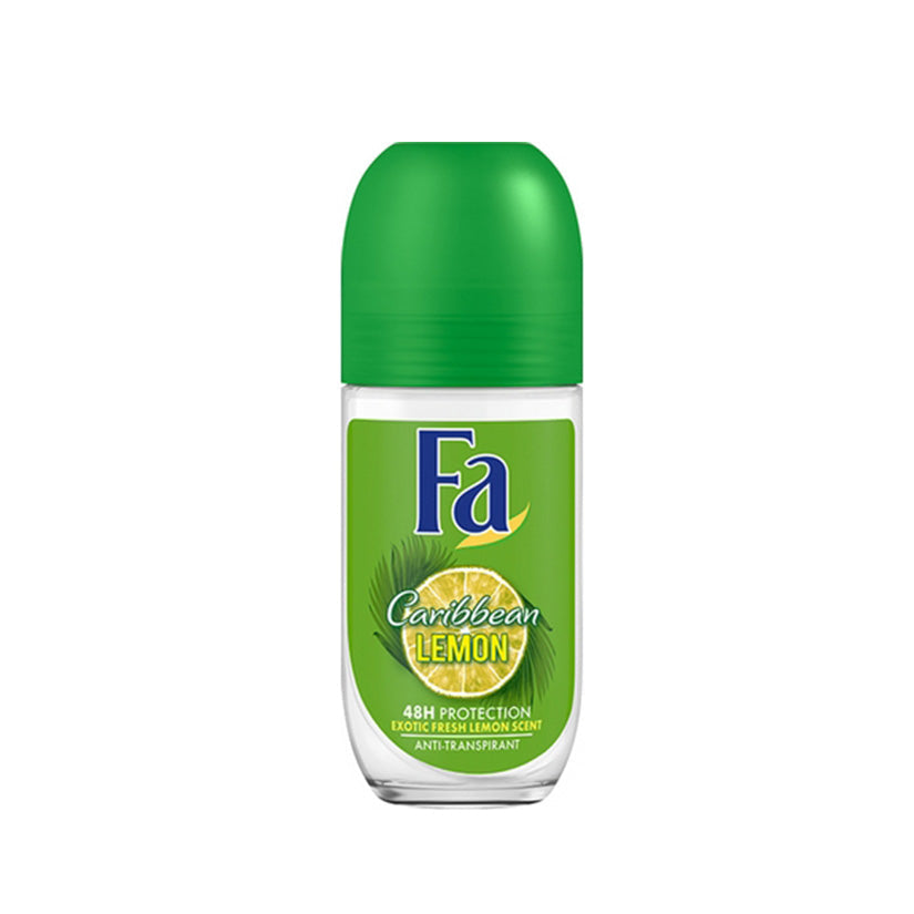 FA ROLL-ON 50ml - (CARIBBEAN LEMON) (Σ6) (8410436264945)