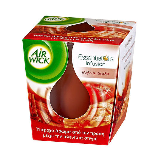 AIR WICK ΑΡΩΜΑΤΙΚΟ ΚΕΡΙ 105gr. - (ΜΗΛΟ & ΚΑΝΕΛΑ) (Σ6) (5900627070064)