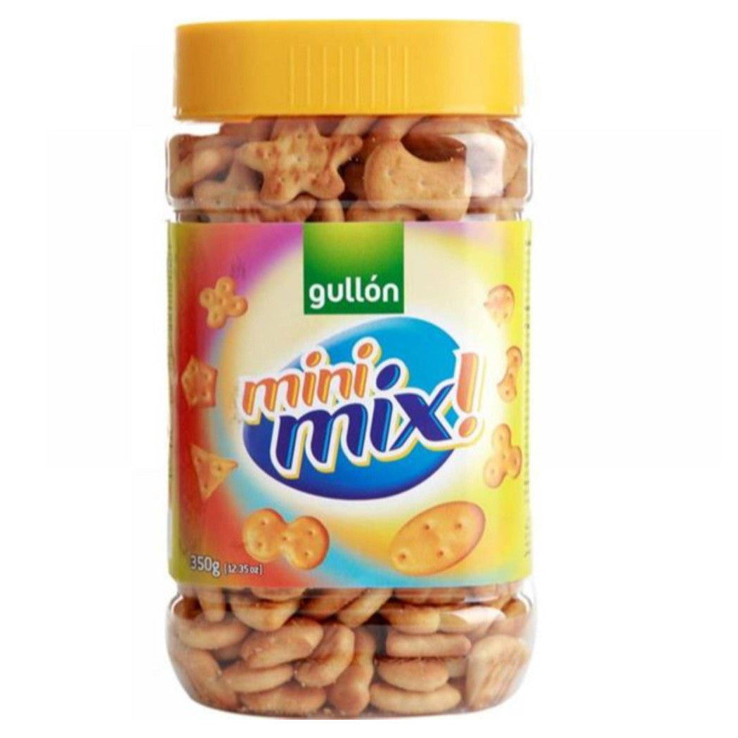 Gullon Crackers Mini Mix Salt 350gr 12t (8410376013191)