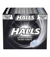 ΚΑΡΑΜ. HALLS X-STRONG 32ΓΡ 20τ (8416400888209)