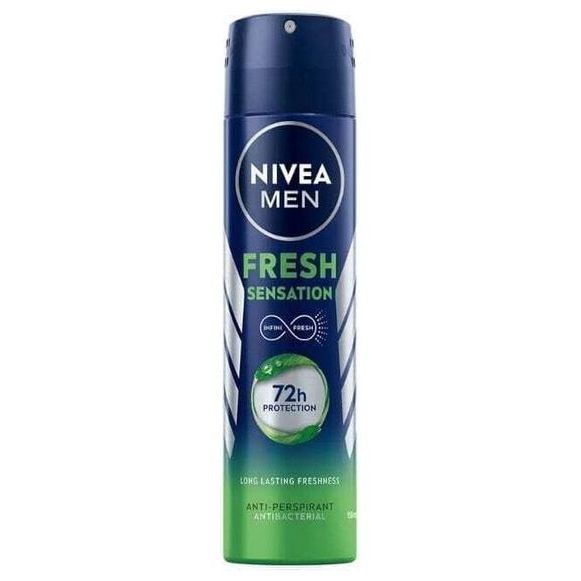 Nivea Men Fresh Sensation Spray 150ml 6t (4006000016184)