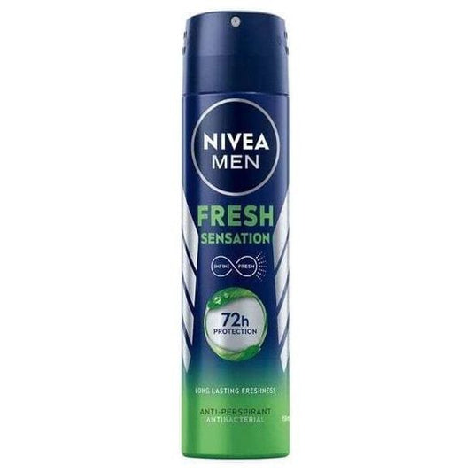 Nivea Men Fresh Sensation Spray 150ml 6t (4006000016184)