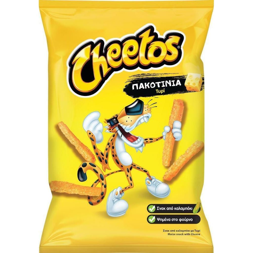 Cheetos Γαριδάκια Πακοτίνια Cheese 125gr 19τ (5201024512189)