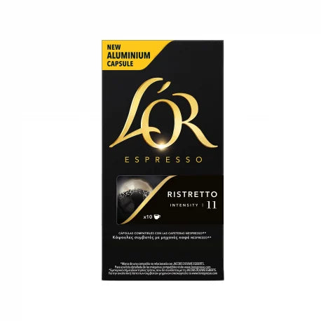 L'Or Ristretto Espresso Capsules 10caps 20t (8711000357576)