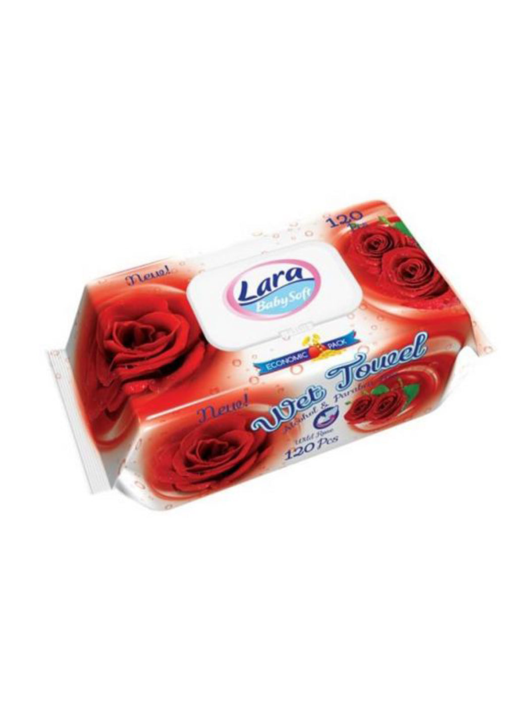 Baby wipes Lara Wild Rose 120pcs (8699444262956) – APOTHIKI SEVEN CASH&CARRY