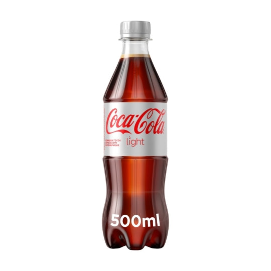 3Ε COCA COLA LIGHT ΜΠΟΥΚΑΛΙ 500ML 24τ (5000112536737)