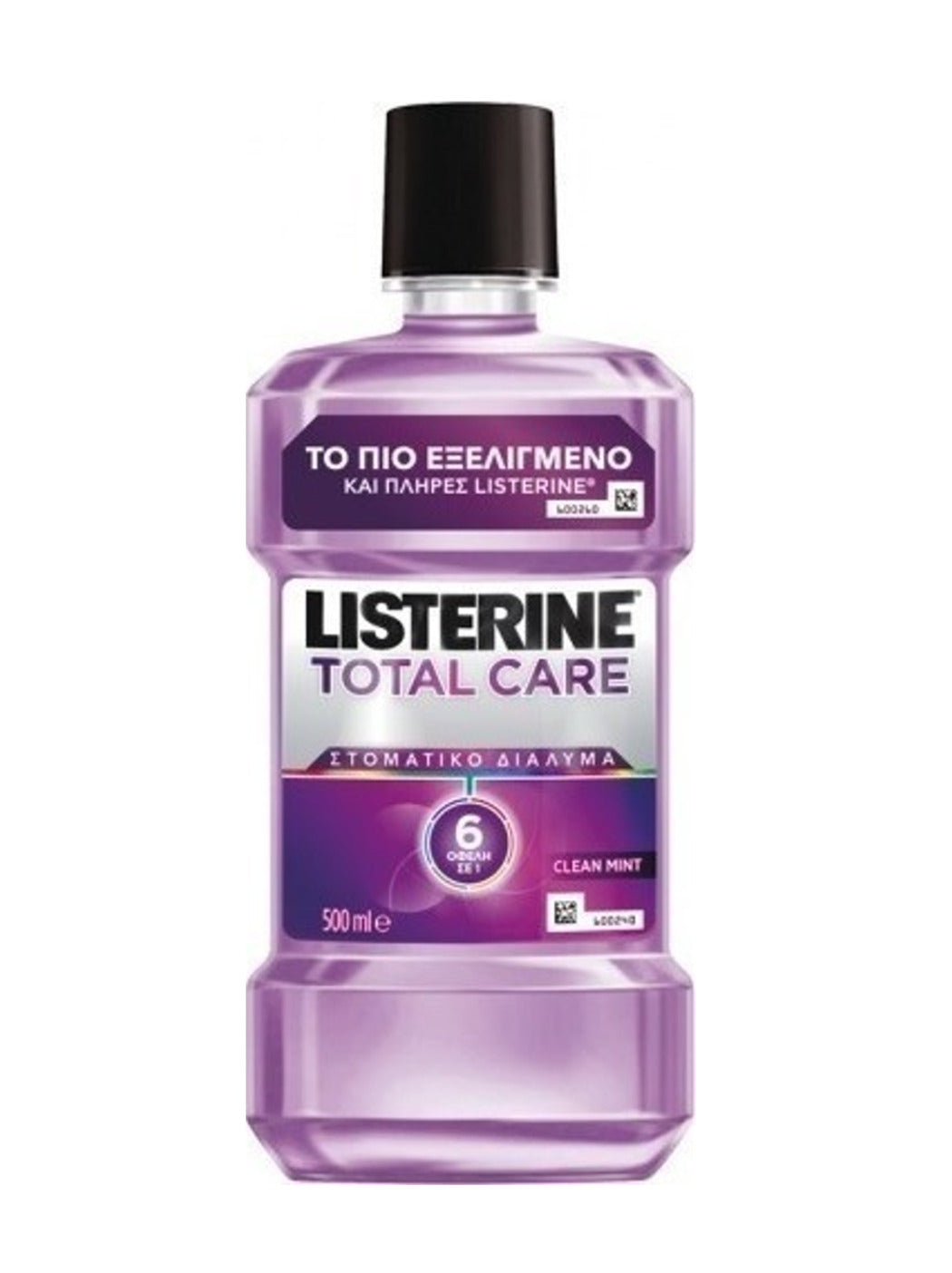Listerine 500ml Total Care Στοματικό Διάλυμα Καθημερινής Προστασίας κατά της Πλάκας και της Κακοσμίας (3574660415506)