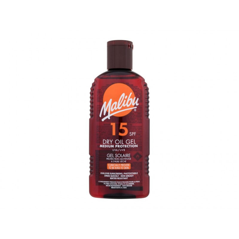 Malibu Dry Oil Gel SPF15 200ml (5025135112737)