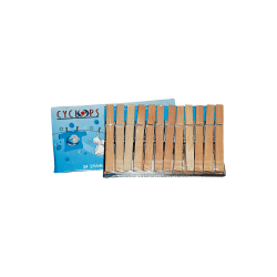 Μανταλάκια Ξύλινα 24 Τεμάχια (5202707992991)