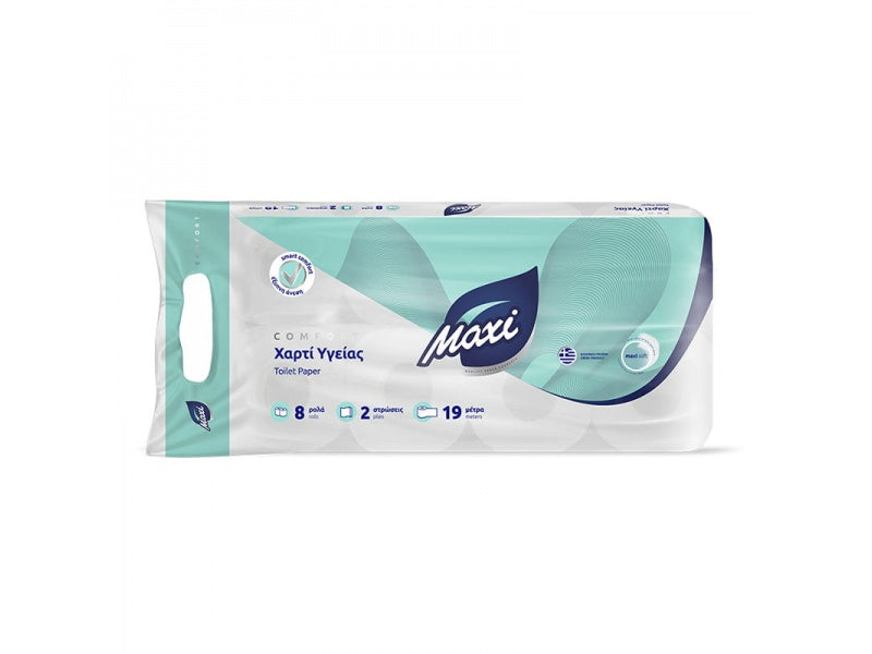 MAXI ΧΑΡΤΙ ΥΓΕΙΑΣ 2Φ 8*65ΓΡ (5202505020117)