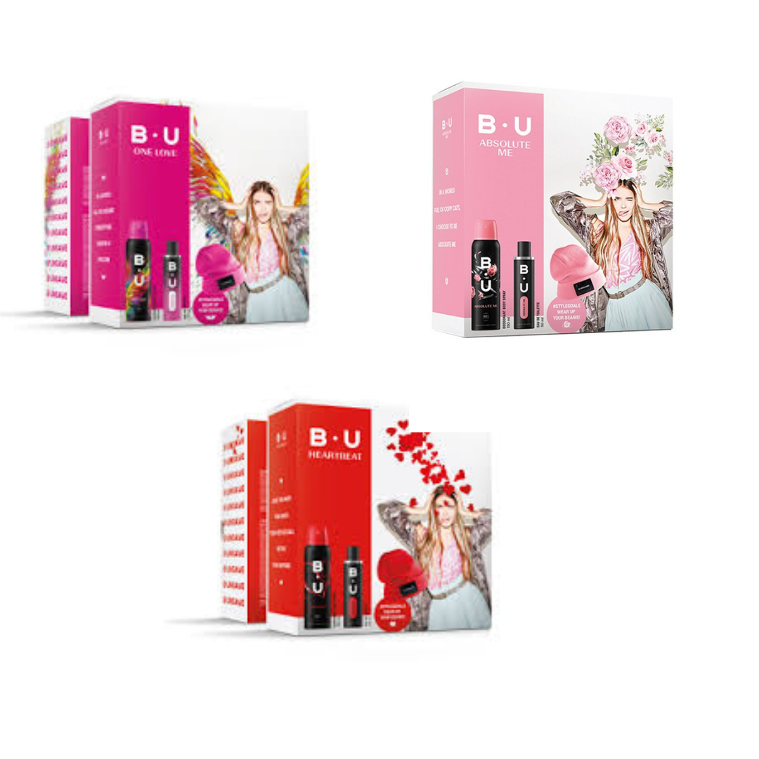 B.U. Άρωμα 50ml & Αποσμητικό Spray 150ml Και Δώρο Σκουφί