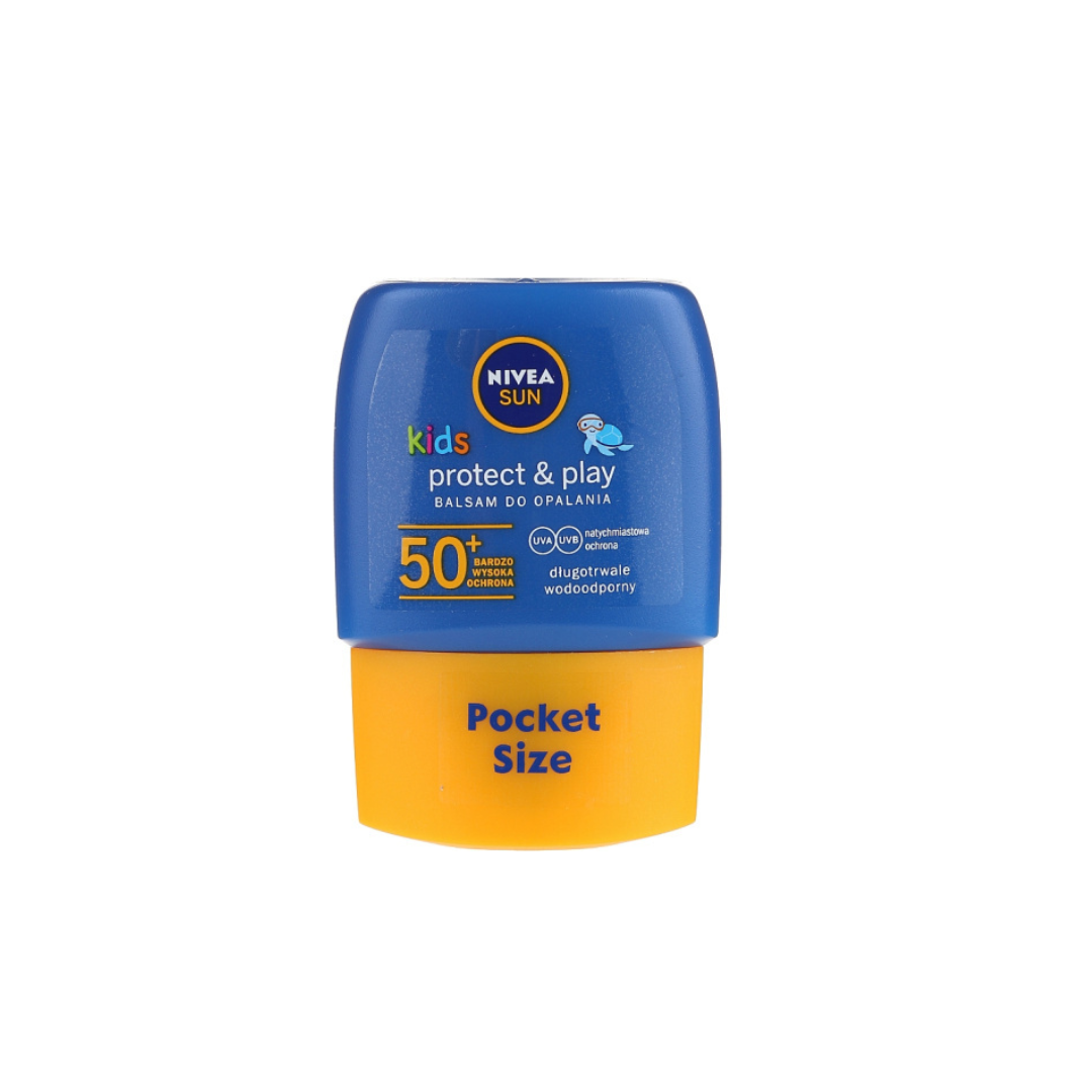 Nivea Sun Kids Protect & Play Balsam SPF50﹢ (Pocket Size) 50ml (40060804)